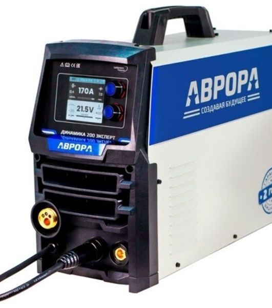 Сварочный полуавтомат Aurora Динамика 200 Эксперт инвертор TIG/МIG/МAG/MMA, 6 кВт