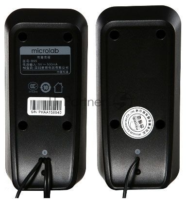 Колонки Microlab B55v2 (2.0) черный 4W USB
