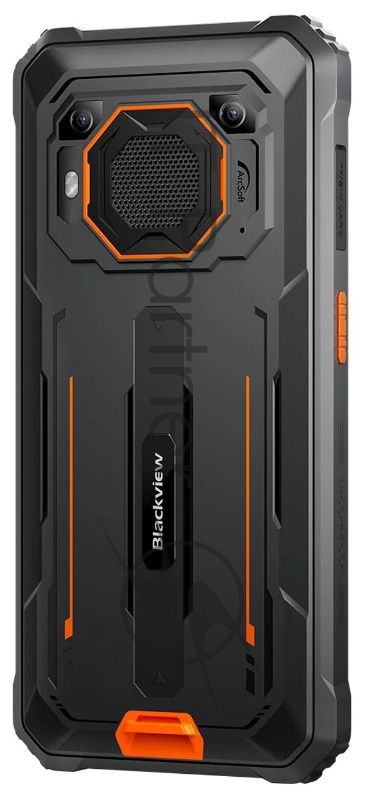 Смартфон Blackview BV6200 Pro, 6/128Gb, черный/оранжевый