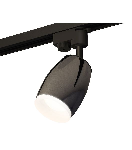 Светильник Ambrella light XT1123013 DCH/SBK/FR черный хром/черный песок/белый матовый MR16 GU5.3 (A2521, C1123, N7165)