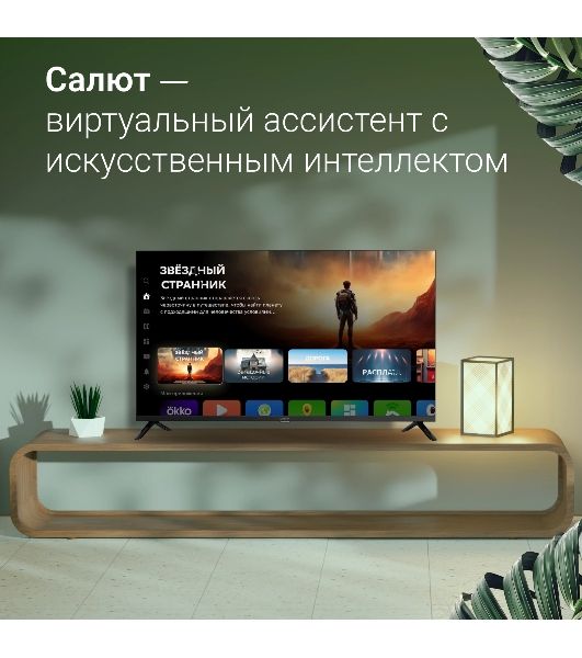 Телевизор Digma 40" DM-LED40SBB36 черный LED FHD 60Hz Салют ТВ
