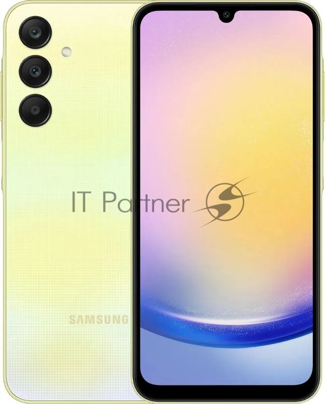 Смартфон Samsung Galaxy A25, 6/128Gb, желтый