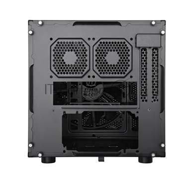 Компьютерный корпус Case Tt Core V1 CA-1B8-00S1WN-00 mATX/ win/ black/ USB3.0/ no PSU