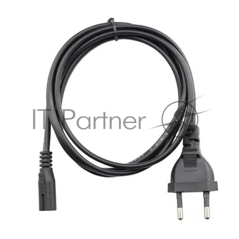 Кабель для аудио-видео техники IEC-320-C7--розетка 220V, 2-pin, 1,8м, медь, VCOM