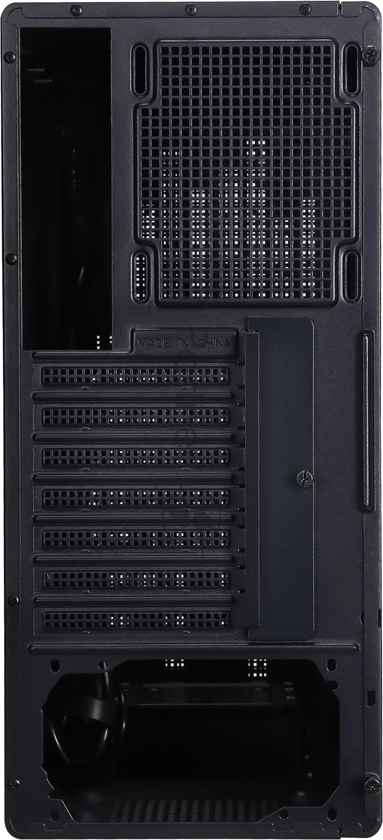 Компьютерный корпус Accord ACC-188R2 черный без БП ATX 4x120мм 1xUSB 2.0 1xUSB 3.0 1xUSB3.1 audio