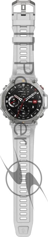 Умные часы Amazfit T-Rex 3 A2323 48.5мм 1.5" AMOLED корп.серый рем.серый разм.брасл.:145-210мм (1746881)