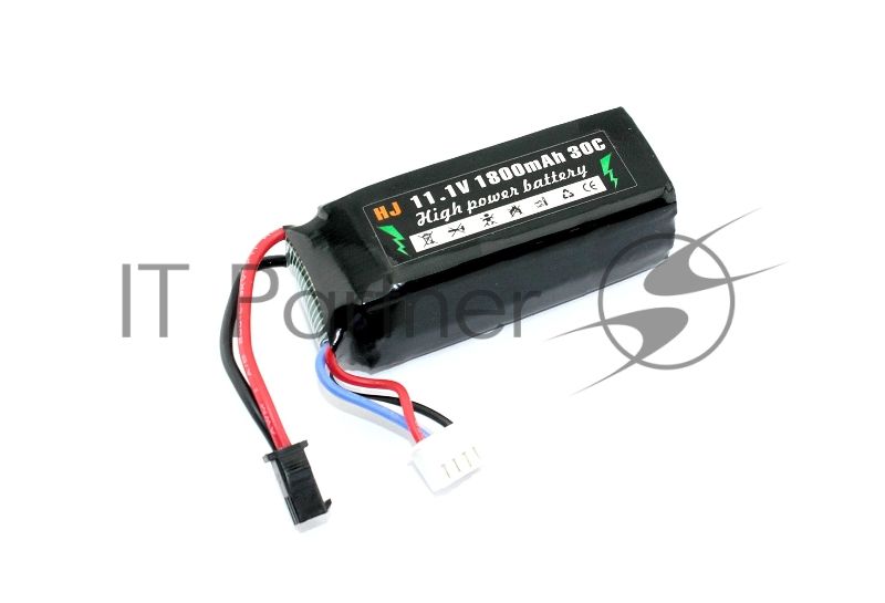Портативный аккумулятор Li-Pol 11.1v 802555 1800mAh разъем SM