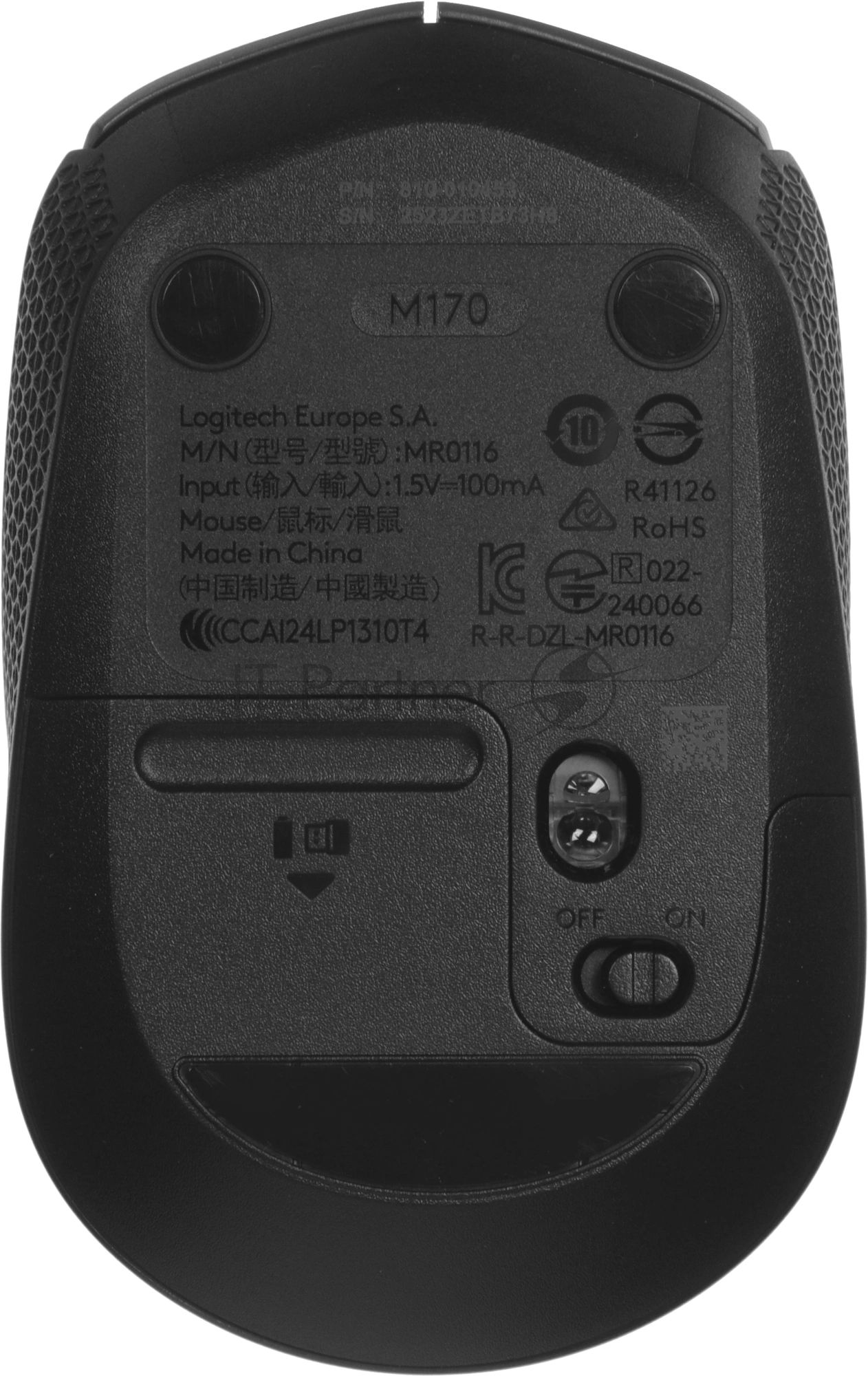 Комплект клавиатура+мышь Logitech MK235 беспроводной, USB, 1000 DPI, серый ( неоригинальная гравировка)