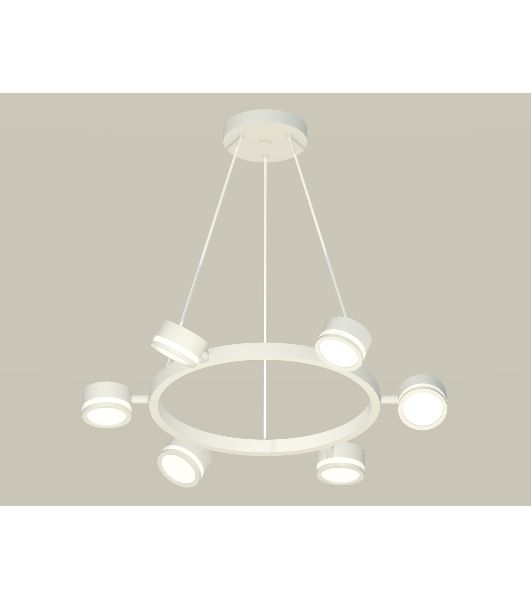 Светильник Ambrella light XB9191200/6 SWH/FR белый песок/белый матовый GX53 (C9191, N8412)
