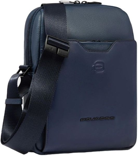 Сумка мужская Piquadro Ael CA6917S142/BLU синяя натур.кожа