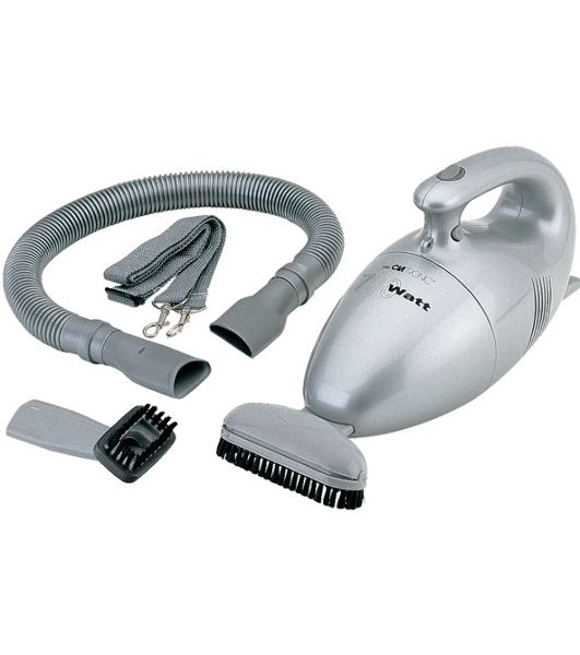 Пылесос Clatronic HS 2631 серебристый, 350/700 Вт, уборка сухая, пылесборник контейнер 0.8 л