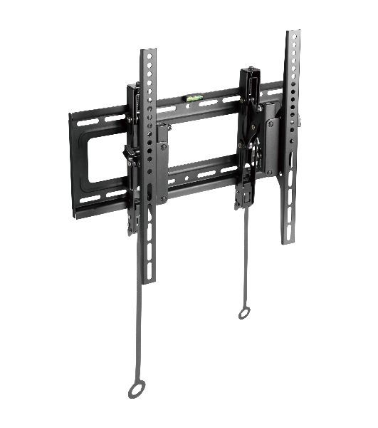 Универсальное наклонное настенное крепление Wize Pro T46X для 32"-70" дисплеев, Max VESA 400x400 мм, наклон +5/-12°, расстояние от стены 8-13,4 см, до 70 кг, черный