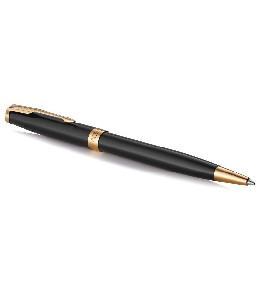 Ручка шариковая Parker Sonnet Core K530 (CW1931497) LaqBlack GT, M, черные чернила, подарочная коробка