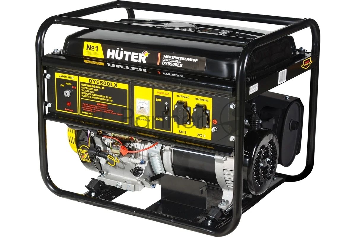 Генератор Huter DY6500LX 5кВт