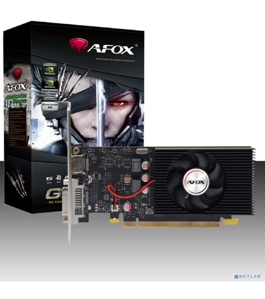 Видеокарта AFOX GT1030 2GB DDR5 64Bit DVI/HDMI ATX Single Fan (AF1030-2048D5L8) RTL