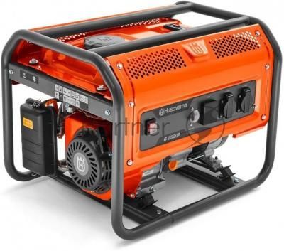 Электрогенератор бензиновый Husqvarna G2500P, 2.2 кВт, 93 дБ, 43 кг
