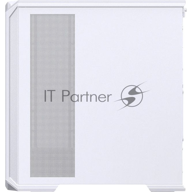 Корпус без блока питания Case JONSBO D400, Midi-Tower, TG, no fan, 2xUSB-A 3.0 + 1xUSB-C 3.2, ATX, mATX, mITX White