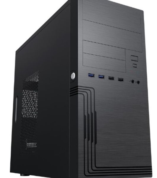 Компьютерный корпус InWin ES555BK PM-500ATX-F U3*2+U2*2 +2*combo Audio (PSU Powerman) 6184134
