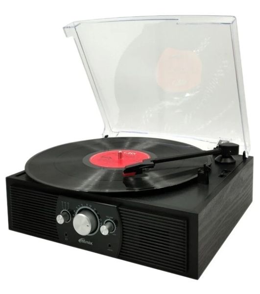 Виниловый проигрыватель RITMIX LP-200B черный