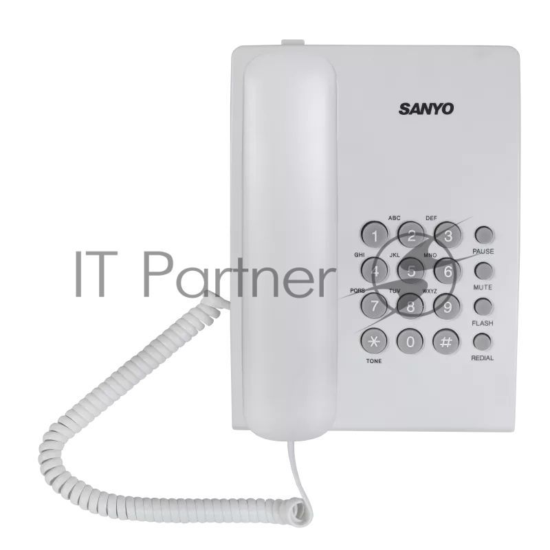 Телефон проводной SANYO RA-S204W белый