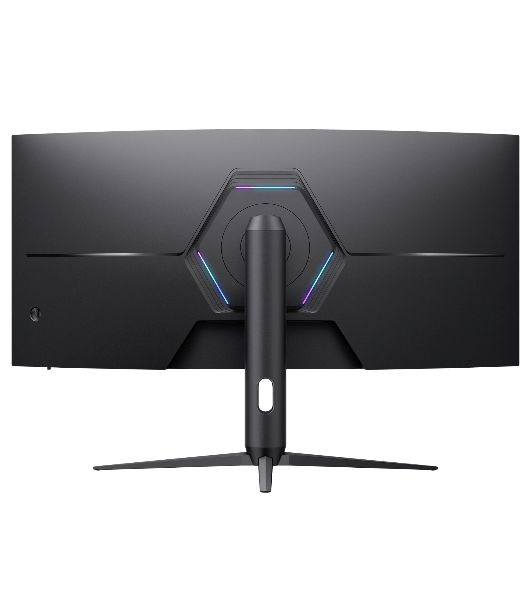 Монитор Hisense/ 34"/3440x1440, изогнутый, VA/ELED, 21:9, матовое/антибликовое, 240Гц, время отклика 1мс, 320кд/м2, 3000:1, встроенные колонки 2*3Вт, HDR 400, DisplayPort,  HDMIх2, разъем для наушников 3.5мм, rotatable lifting