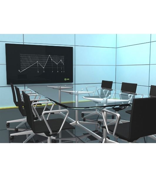 Демонстрационная доска Cactus CS-GbD-90x120-BK стекло стеклянная 90x120 см черный