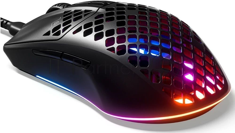 Мышь проводная игровая SteelSeries Aerox 3 черный (62599)