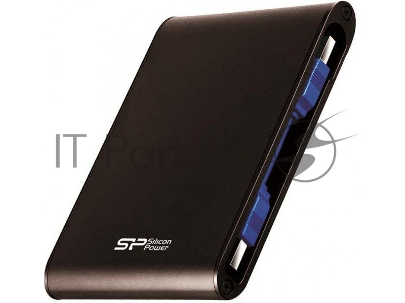 Внешний HDD 2.5" Silicon Power Armor A80, 2TB, USB 3.2 Gen 1 Type-A, 5400 rpm, черный
