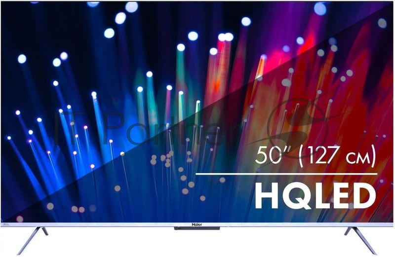 Телевизор Haier 50" DH1VLQD02RU серебристый Direct LED 4K UHD 60Hz Android SMART