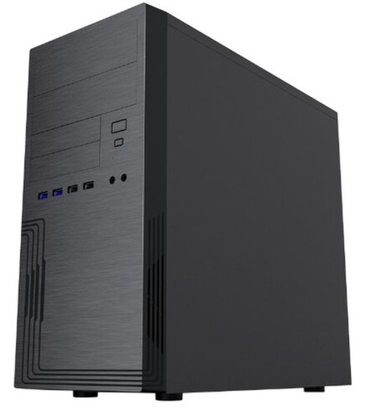 Компьютерный корпус InWin ES555BK PM-500ATX-F U3*2+U2*2 +2*combo Audio (PSU Powerman) 6184134
