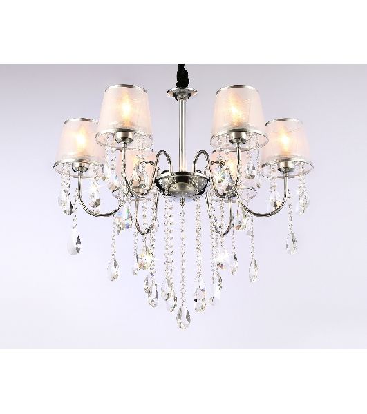 Светильник Ambrella light TR4588/6 CH/SL хром/серебро E14/6 max 40W D660*570