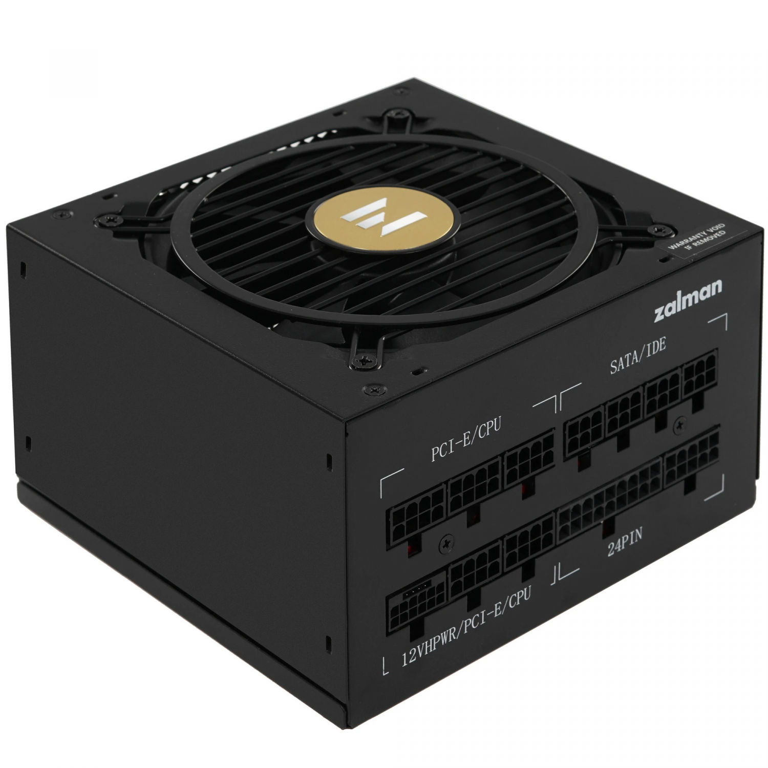 Блок питания ZALMAN TeraMax II 1000W, 1000Вт, 80+ Gold, 120мм, модульный, черный
