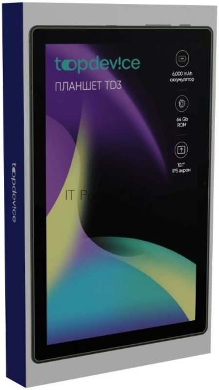 Планшет Topdevice TD3 LTE 4/64Gb серый
