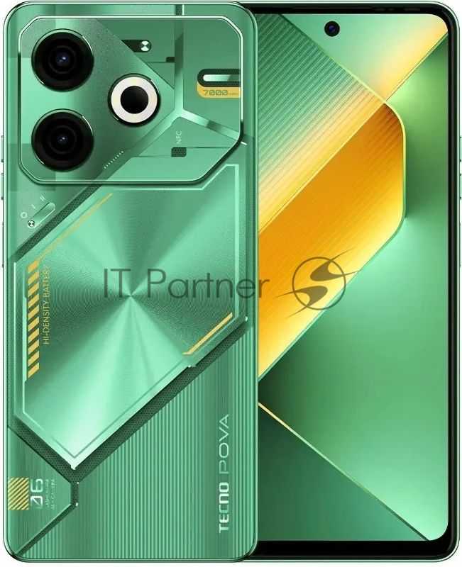 Смартфон Tecno POVA 6 Neo, 8/128Gb, зеленый