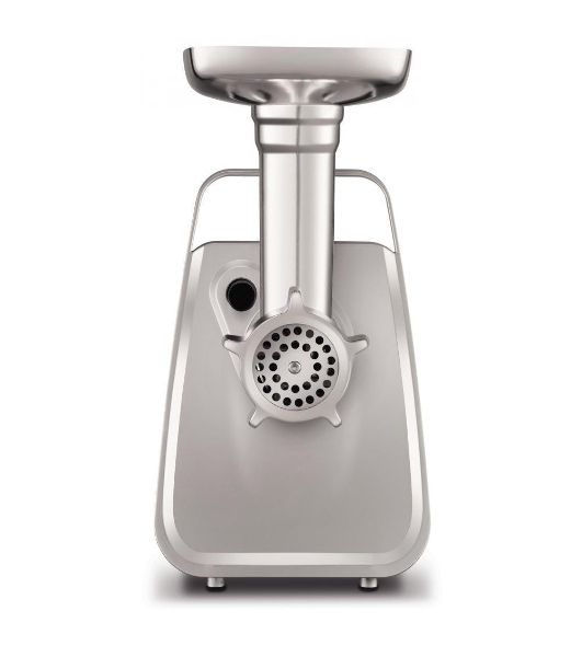 Мясорубка электрическая Moulinex ME306832 черный, 1600 Вт, 1.9 кг/мин, реверс, защита от перегрузки, металлический лоток, насадки - 6