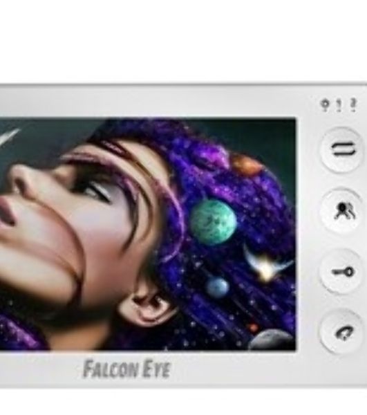 Видеодомофон Falcon Eye COSMO дисплей 7" TFT; механические кнопки; подключение до 2-х вызывных панелей ; OSD меню; интерком до 4 мониторов; питание AC