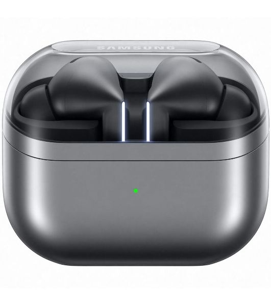 Наушники TWS Samsung Galaxy Buds 3 Pro серебристый, внутриканальные, Bluetooth, адаптивное шумоподавление, до 7 ч