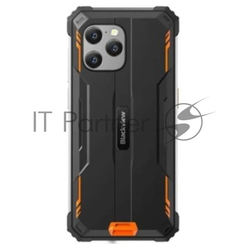 Смартфон Blackview BV8900 Pro, 8/256Gb, черный/оранжевый