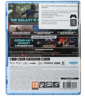 Игра для PS5 PlayStation Star Wars Outlaws (12+)