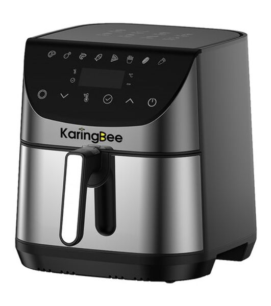 Аэрогриль KaringBee SZ-A807 серебристый, 2000 Вт, 7 л, сенсор, 8 программ