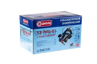 Рубанок ДИОЛД РЭ-900-01 с подставкой900Вт 16000об/мин глуб.0-3мм шир.82мм фальц0-15.5мм 2.7кг
