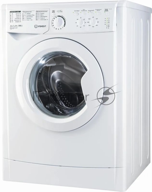 Стиральная машина Indesit EWUC 4105 CIS белый, загрузка фронтальная 4 кг, 1000 об/мин., класс: А