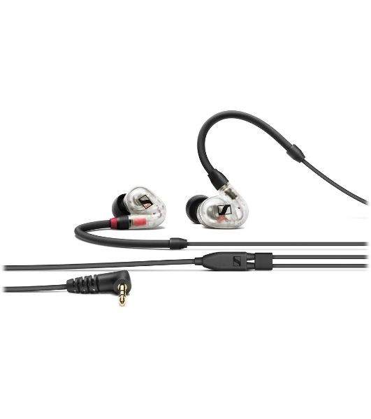 Наушники Sennheiser 508941/ внутриканальные 20-18000Гц съемный кабель 1,3м, 3.5мм 115дБ Ушные вставки трех размеров, прозрачные