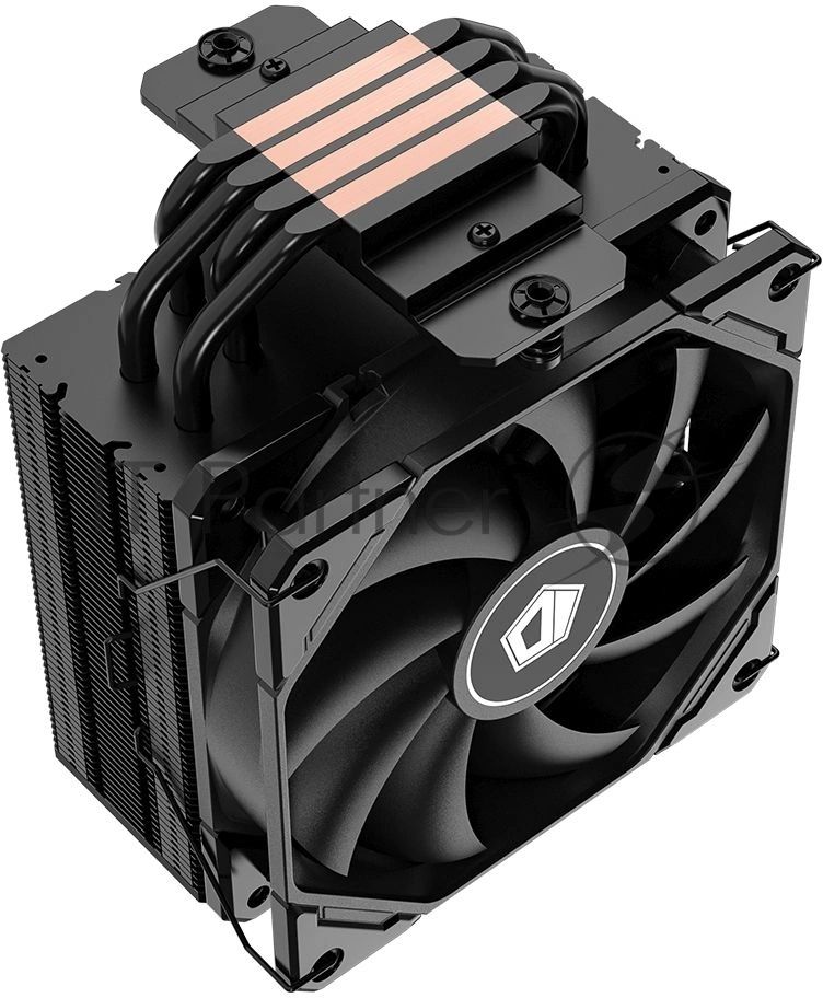 Кулер для процессора ID-Cooling SE-224-XTS BLACK BULK, алюминий/медь, 1500 об/мин, 28.9 дБ, 4 pin, 220 Вт, высота 151 мм BULK