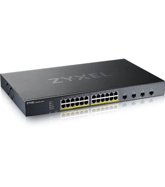 Коммутатор Smart L3 Lite PoE+ Zyxel NebulaFlex XGS1935-28HP, rack 19", 24xGE PoE+, 4xSFP+, бюджет PoE 375 Вт