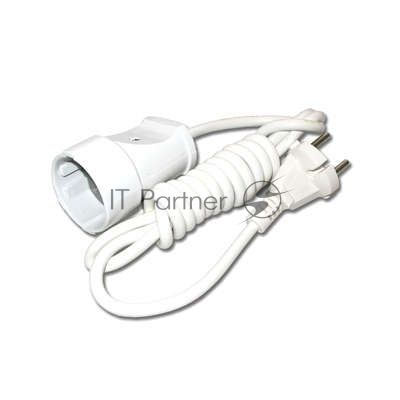 Удлинитель 1х3 м без заземл. 6А IP44 УШ-6 ПВС 2х0.75 UNIVersal 5568946