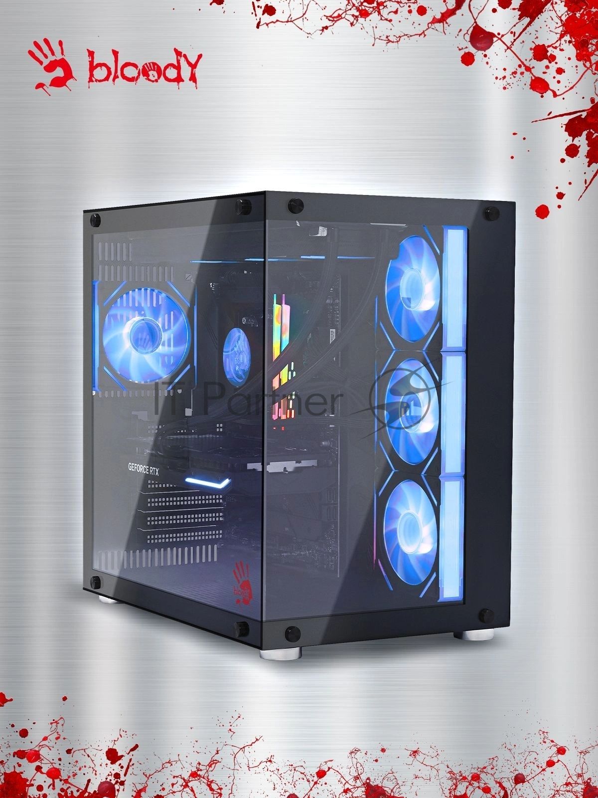 Компьютер Bloody BD-PC CZ79C3 MT i7 14700F (2.1) 64Gb SSD 1Tb RTX 5080 16Gb Win 11H 64 GbitEth 850W черный (2086028)