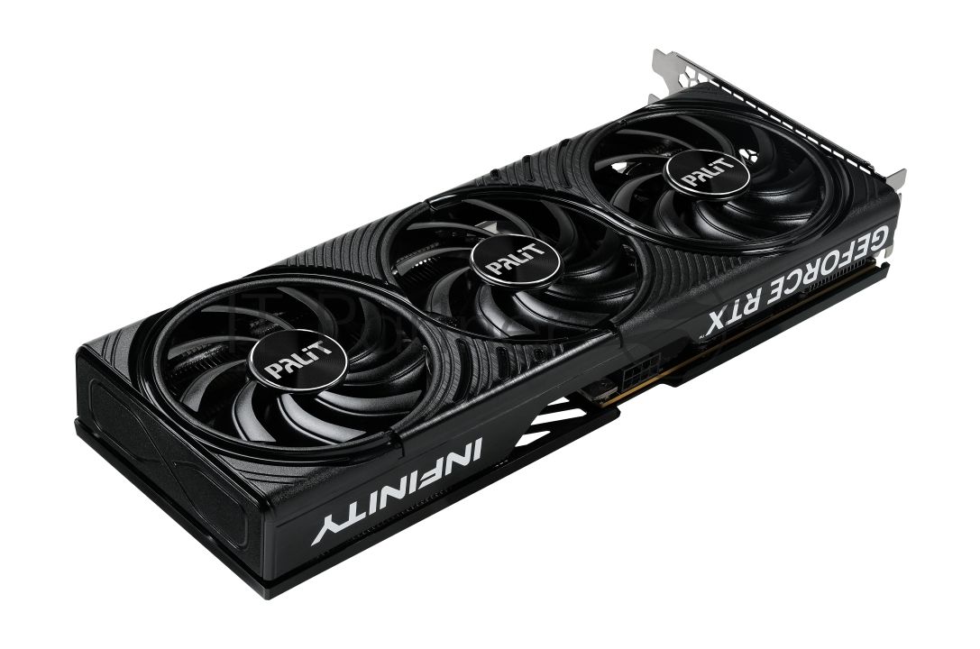Видеокарта Palit GeForce RTX 5060 Ti Infinity 3 OC, 16 GB GDDR7, 128 bit, 3xDisplayPort, HDMI, GPU 2407 MHz