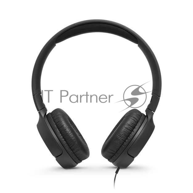 Проводные наушники JBL Tune 500 черный, накладные, Jack 3.5 мм, складная конструкция