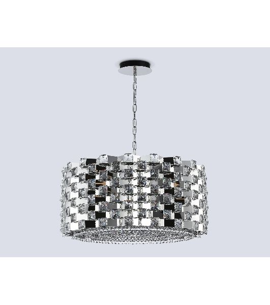 Люстра Ambrella light LH41006/18 CH/CL хром/прозрачный E14*18 max 40W D700*320